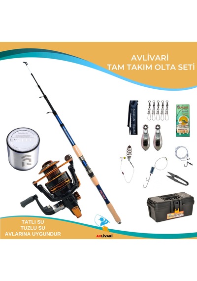 Avlivari Kube Ultimate 300 Cm 50-100 Gr Olta Kamışı - Avlivari Qunhai 5000 Olta Makinası Tam Takım Kıyı Hobi Olta Seti-9835 Avlivari Kube Ultimate 300 Cm 50-100 Gr Olta Kamışı - Avlivari Qunhai 5000 Olta Makinası Tam Takım Kıyı Hobi Olta Seti-9835
