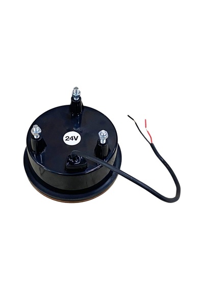24vv Sinyal Lambası 16 Ledli Yuvarlak 98 Mm