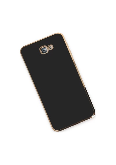 Newface Samsung Galaxy J7 Prime Kılıf Volet Silikon - Siyah