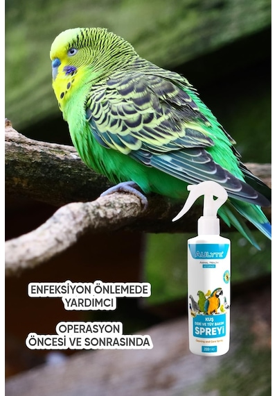 Kuş Deri Ve Tüy Bakım Spreyi 200 Ml