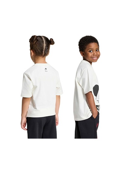 Adidas Lk Dısney Mıckey Mouse Tee Çocuk Günlük Tişört Ks3956 Beyaz