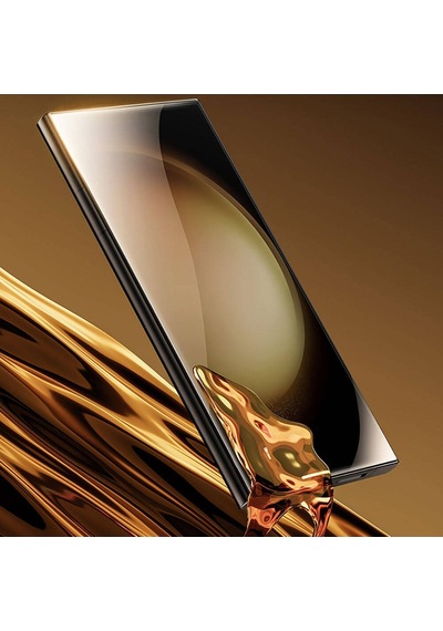 Logis Samsung Galaxy Uyumlu S24 Plus Tam Kaplayan 5d Antistatik Ekran Koruyucu Cam
