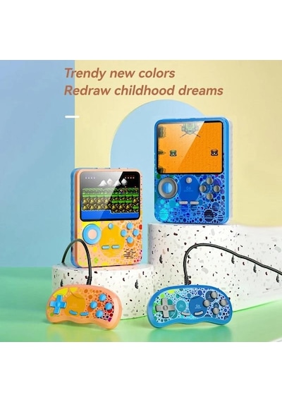 G6 Game Box i 666 Oyunlu Mini Taşınabilir Oyun Konsolu