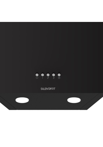 Flowart Turbolu QBL62CS - SC405 - D086SA Siyah 65 Cm Woklu Ocak Cam Ankastre Set