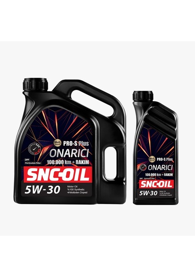 Snc-oil 5w-30 100.000 Km + Bakım 4 L + 5w-30 100.000 Km + Bakım Motor Yağı 1 L