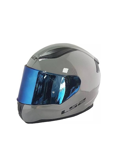 Ls2 Rapıd 2 Nardo Gri Fullface Motosiklet Kaskı Mavi Camlı Nardo Gri
