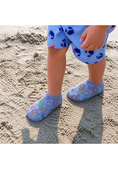 Gripptoes Kaymaz Damla Tabanlı Deniz&havuz Çorabı E1 Çok Renkli
