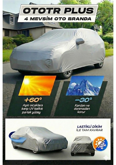 Peugeot 3008 Araç Brandası Gri