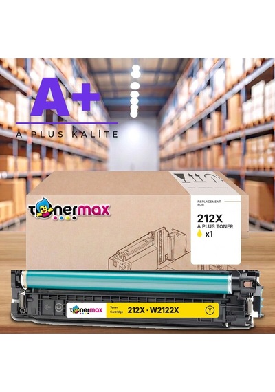 Hp 212x W2122x Sarı Uyumlu Toner A Plus / Color Laserjet Enterprise M554 / M555 / Mfp M578