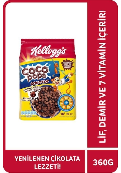 Kellogg's Cocopops Çokotop 360 G