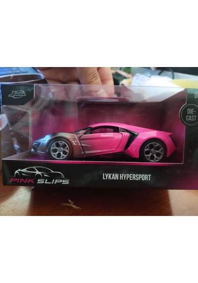 Jada Lykan Hypersport 253292000 Pink Slips Serisi Model Araba 1:32 Çok Renkli