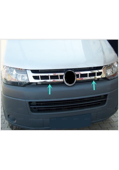 Vw T5 Transporter Krom Ön Panjur 2 Prç. 2010-2015 P. Çelik Vw T5 Transporter Krom Ön Panjur 2 Prç. 2010-2015 P. Çelik