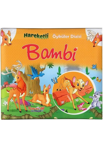 2 Yaş Mini Hareketli Kitaplar – Bambi (Yumurcak Yayınları)