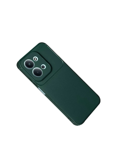 Xiaomi Redmi 15c 5g Uyumlu Auto Focus Karbon Kapak - Koyu Yeşil