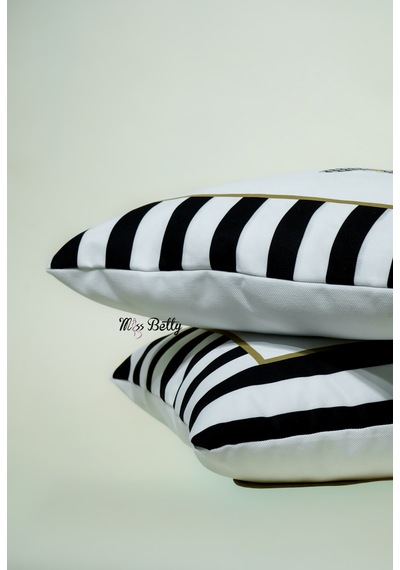 Papillon Dekoratif Yastık Kılıfı Modern Kırlent Kılıfı 45 x 45