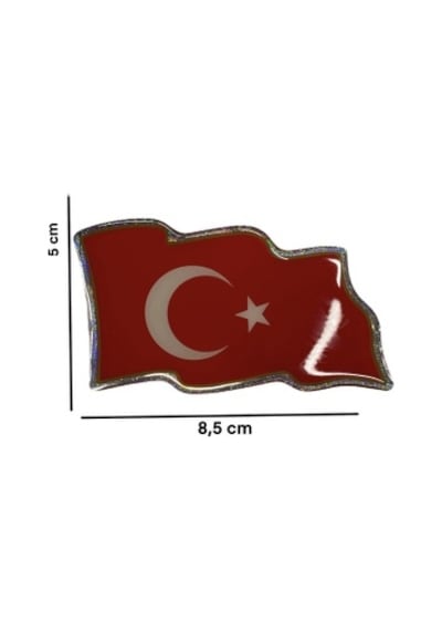Türk bayrağı yapıştırma damla