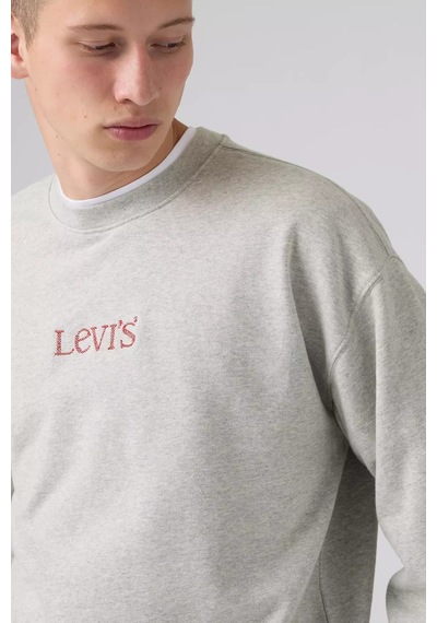 Levi's Erkek Relaxed Fıt Gri Sweatshirt- 0087a-0016