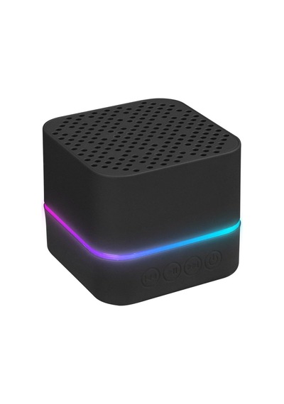 Md-18bt Siyah Dc 5v/usb Tf Kartlı Bluetoothlu Led Işklı Şarjlı Speaker Hoparlör