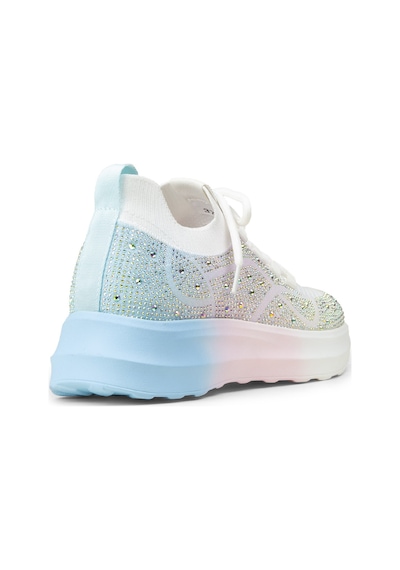 Deery Kadın Beyaz Taş Detaylı Sneaker Ayakkabı - K0516zbyzc01 Beyaz