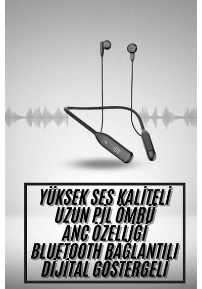 60 Saat Uyumlu Bluetooth Kulaklık Kablolu Anc Özellikli Kulaklık Mh-hs9383-1971