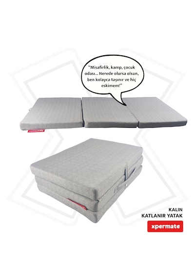 Xpermate Katlanır Yatak Yer Yatağı Misafir Yatağı