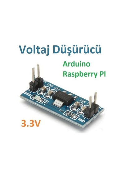 Koodmax - 5 Adet - Voltaj Düşürücü Regülatörü 3 3v Ams1117 Dc To Dc Step Down Modülü