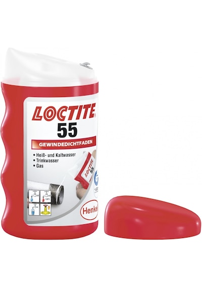 Loctite 55 Silikon Emdirilmiş Teflon Sızdırmazlık İpi 160m