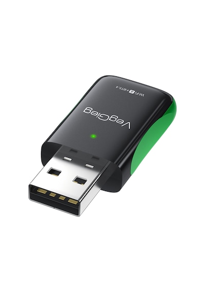 Veggieg 1100 Mbps Dual Band Wi-fi 6 Alıcı Ve Bluetooth 5.4 Adaptör Mini Usb Dongle