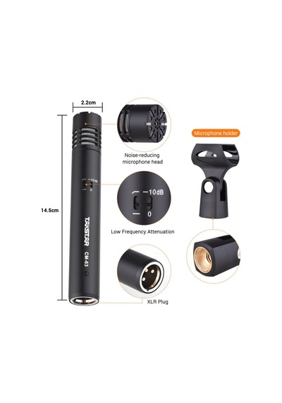 Takstar CM63 Kondenser Stüdyo Kayıt Mikrofonu