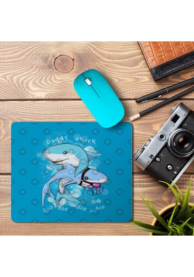 Daddy Shark Daddy Shark Mouse Pad Mousepad