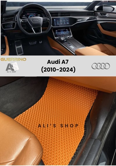 Audi-a7 Için 2010-2024 Arası Araca Özel Yeni Nesil Eva Mat Havuzlu Araba Paspası
