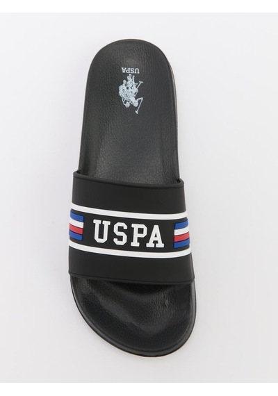 U.S. Polo Assn. U.s.polo Assn Leon 4fx Siyah Günlük Spor Plaj Terliği Siyah