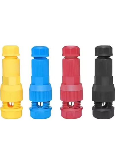 Powermaster Pm-25898 Su Geçirmez 1 Pin Konnektör Karışık Renk