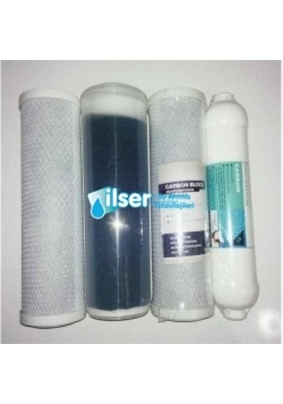 Su Arıtma Filtre Takımı 4 Lü