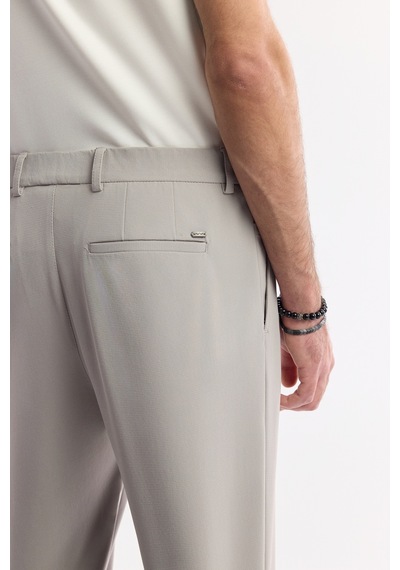 Avva Erkek Gri Yan Cepli Beli Lastikli Bi-stretch Comfort Slim Fit Pantolon A51y3204 Avva Erkek Gri Yan Cepli Beli Lastikli Bi-stretch Comfort Slim Fit Pantolon A51y3204