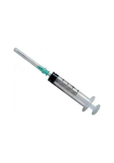Ayset 2 ML Enjektör 3 Parça 21 G Yeşil İğneli Şırınga 300 Adet