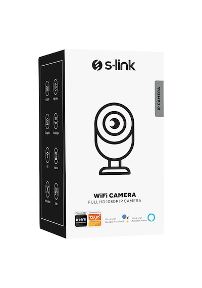 SL-IND02 Wifi Kamera Gece Görüşlü Bebek İzleme Hareket Algılama H