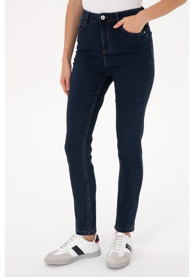 U.s. Polo Assn. Kadın Koyu Mavi Pantolon Jean 50315767-dn0023 Dark Blue