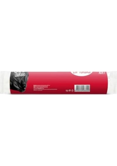Ekstra Kalın Çöp Torbası, Ultra Dayanıklı Boy 80 X 110 Cm 10 Adet/rulo