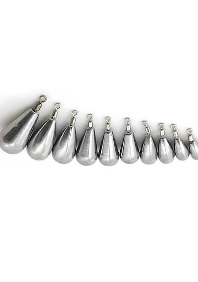 Hokkaido 8 Adet,10.5 Gram,olta,balıkçılık Fırdöndülü Kurşun,damla Kurşun 10.5 Gr
