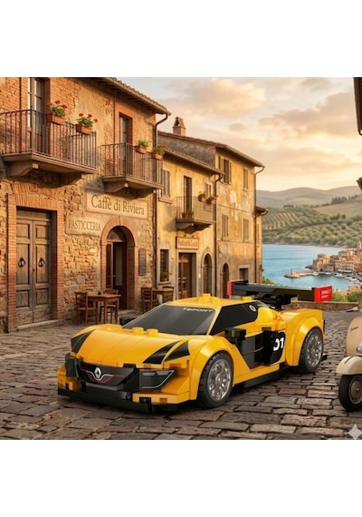 C51094w Sport Rs 0101 294 Parça Block Oyuncak Sarı