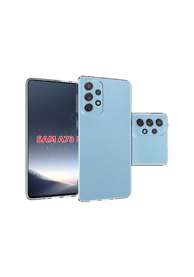 Zore Galaxy Uyumlu A53 5g Kılıf Msra Süper Silikon Kapak - Renksiz Renksiz