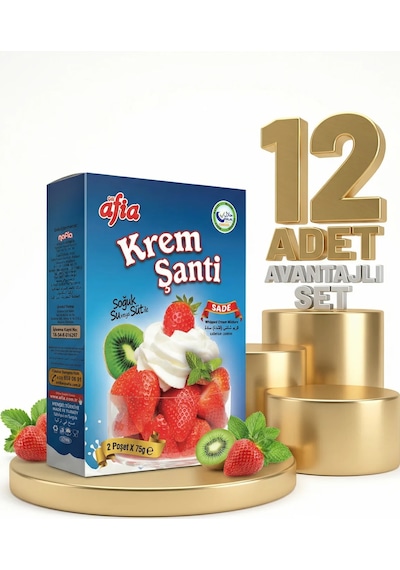 Afia Sade Krem Şanti 12x150 Gr