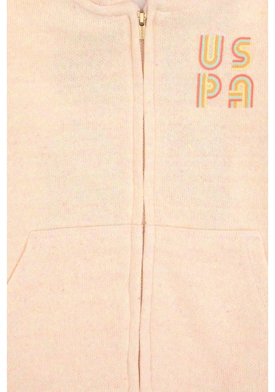 U.s. Polo Assn. Kız Çocuk Açık Pembe Sweatshirt 50314295-vr078 Acık Pembe
