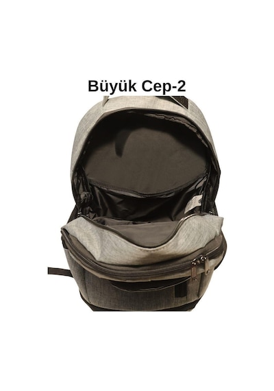 Monte Lui Storm Outdoor Unisex Sırt Çantası Koyu Gri