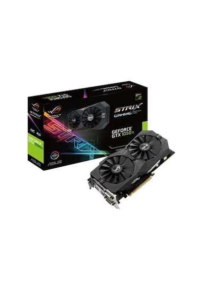 Asus NVIDIA GeForce GTX 1050 Ti OC ROG STRIX-GTX1050TI-O4G-GAMING 4 GB 128 Bit GDDR5 Ekran Kartı