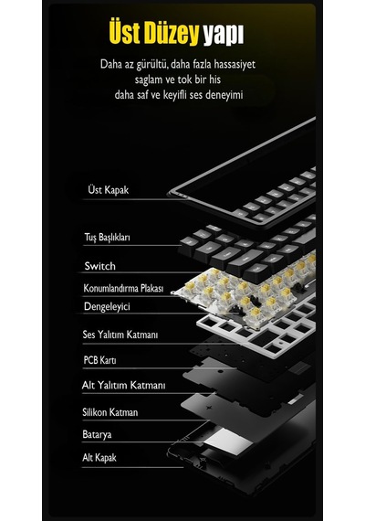 Ajazz Ak680 Max%68 Manyetik Switch Oyuncu Klavyesi, Coiled Kablo, 3000mah, 8000hz Kablolu-1000hz Kablosuz Polling Rate, Rgb Arkadan Aydınlatmalı Mekanik Klavye Beyaz Lacivert Ajazz Ak680 Max%68 Manyetik Switch Oyuncu Klavyesi, Coiled Kablo, 3000mah, 8000hz Kablolu-1000hz Kablosuz Polling Rate, Rgb Arkadan Aydınlatmalı Mekanik Klavye Beyaz Lacivert