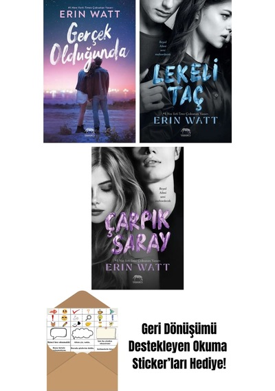 Gerçek Olduğunda + Royal Serisi Kutulu Set 3 Kitap + Paramparça Prens Royal Serisi 2. Kitap