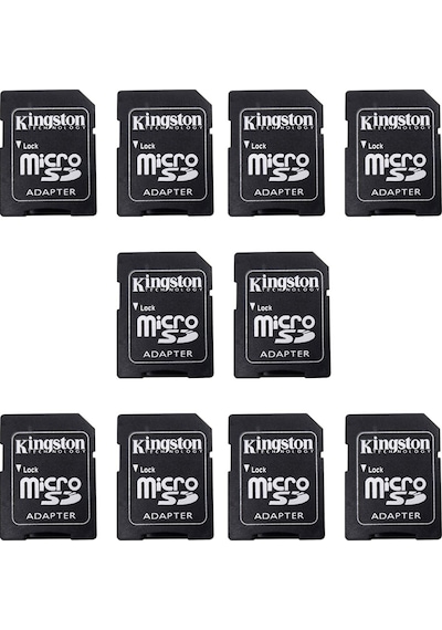 Mikro Sd Çevirici Adaptör Hafıza Kartı Değildir Micro Sd Adaptör 10'lu Paket