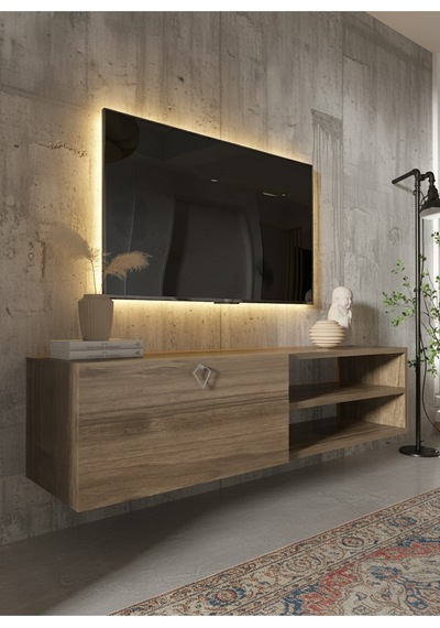 Resital Tv Ünitesi S1244-2 Ceviz Ceviz